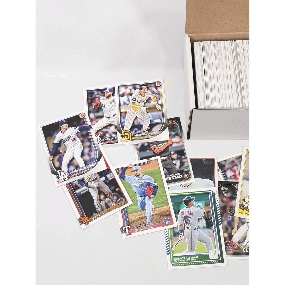 275 Baseball Card Random Lot With Inserts, Rookies, Parallels, And More - Picture 2 of 5